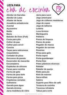 Lista de chá de cozinha - 4