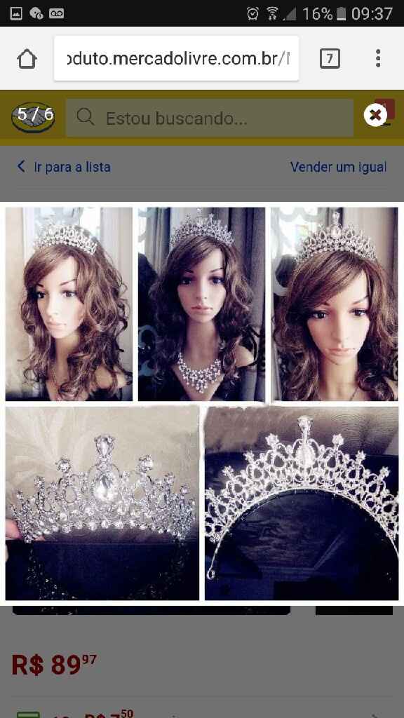 Coroa para a cerimônia 👸🏻 - 3