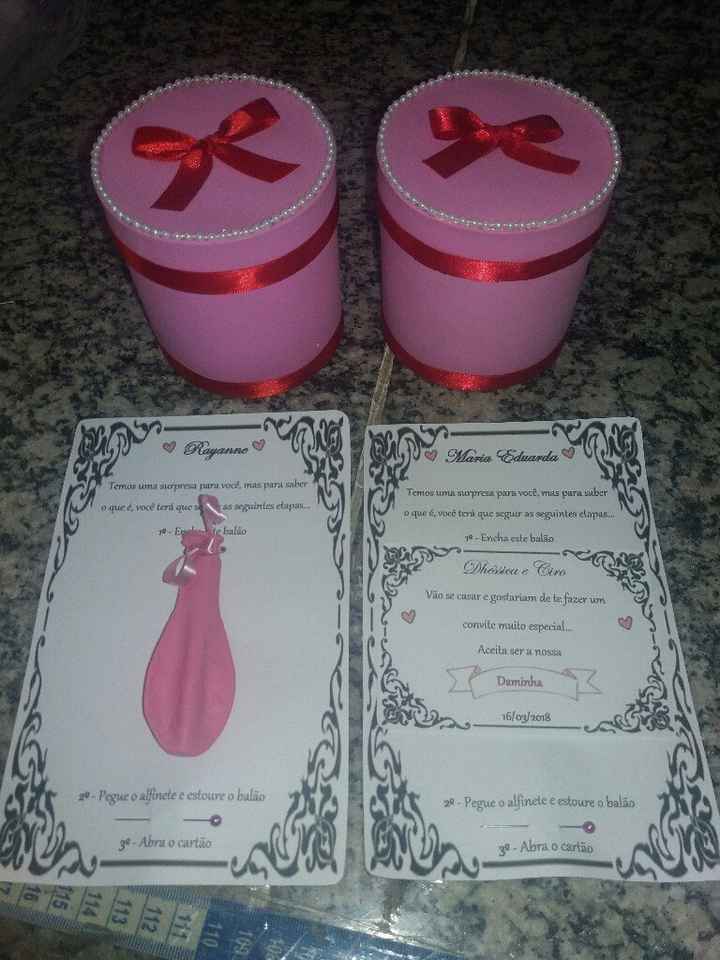 Convites daminhas #euquefiz - 3