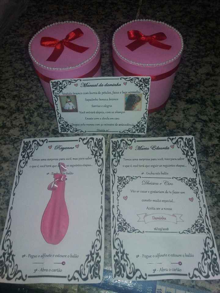 Convites daminhas #euquefiz - 4