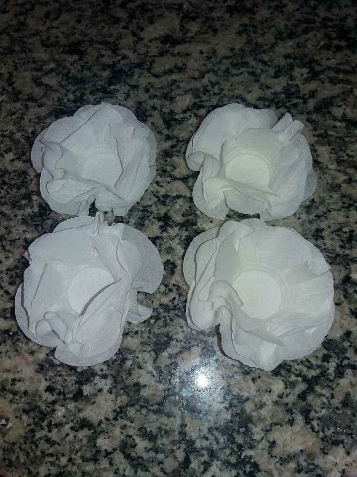 Forminhas de flores em papel #eufiz - 5