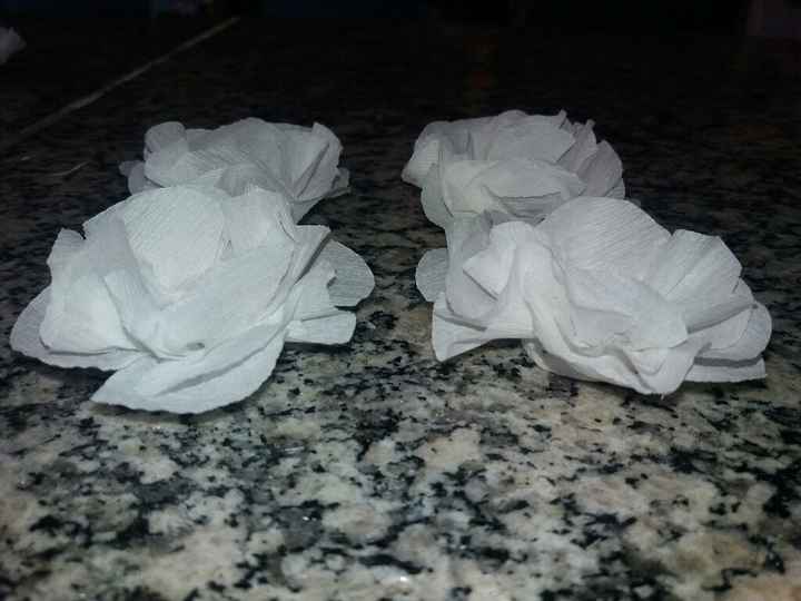 Forminhas de flores em papel #eufiz - 6