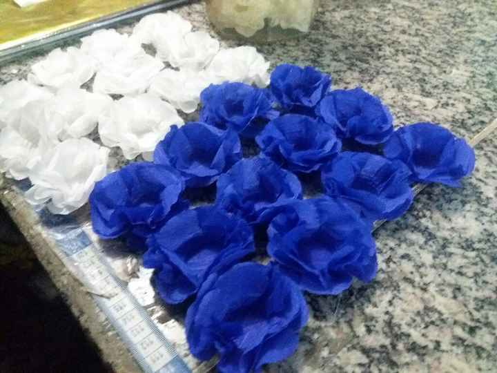 Forminhas de flores em papel #eufiz - 8