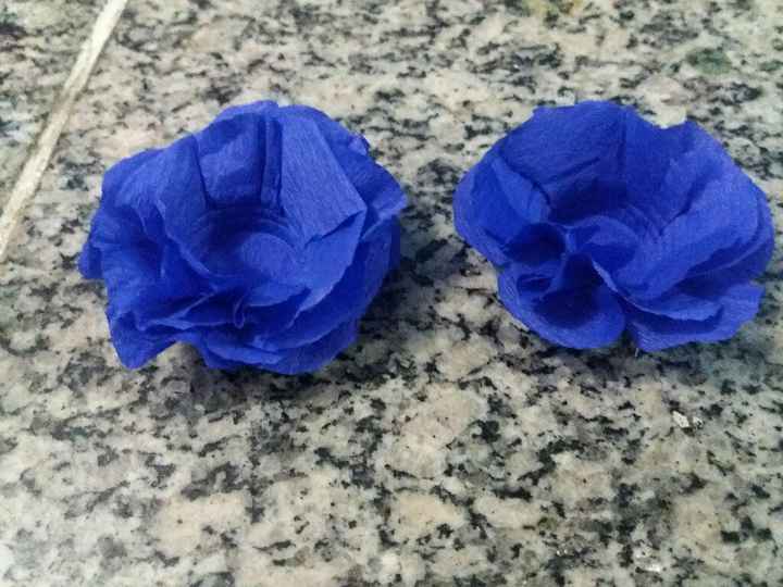 Forminhas de flores em papel #eufiz - 9