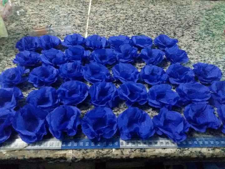 Forminhas de flores em papel #eufiz - 10