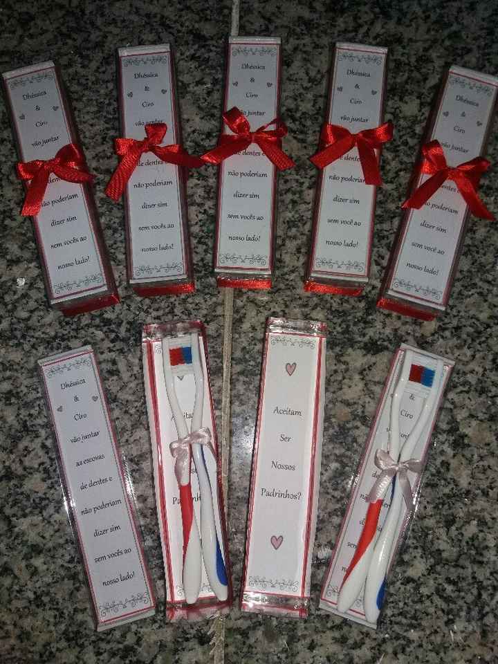 Convite de padrinhos - 1