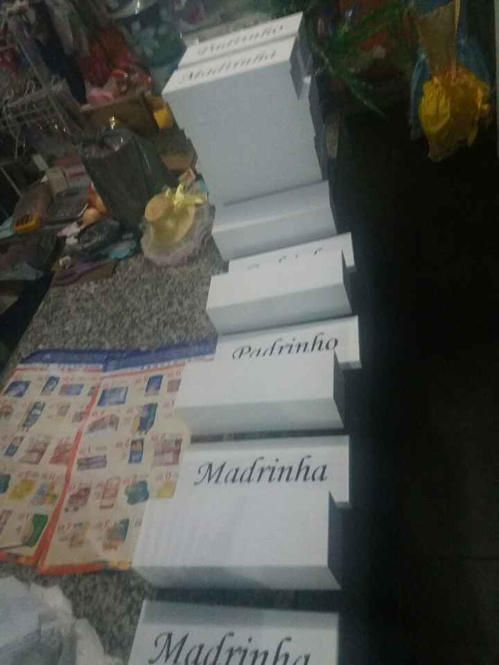 Caixinhas padrinhos #tofazendo - 4