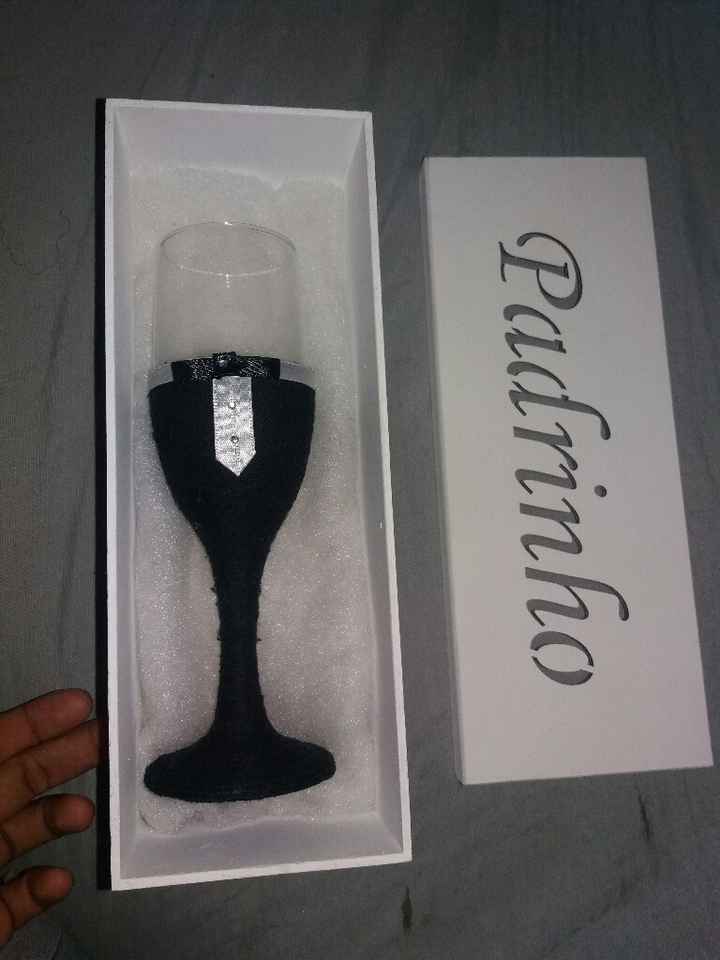 Lembranças dos padrinhos finalizadas - 2
