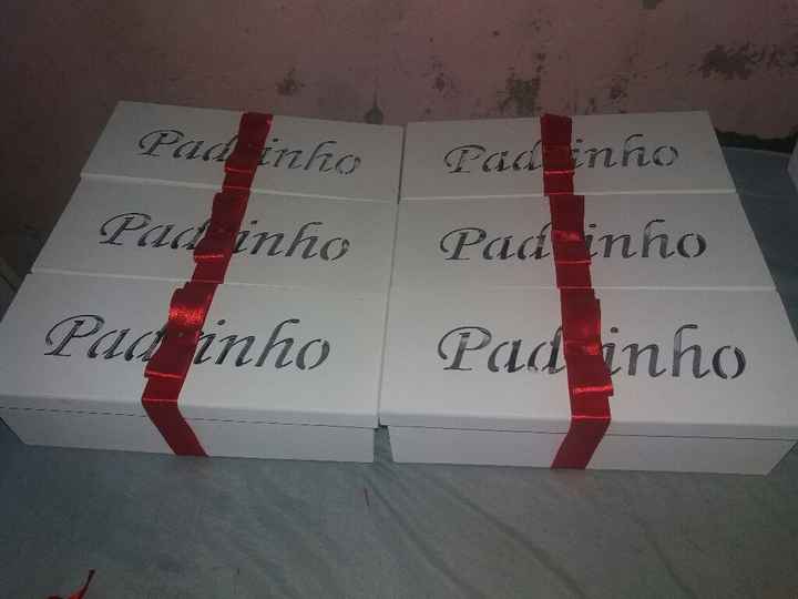 Lembranças dos padrinhos finalizadas - 3