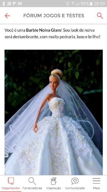 RESULTADO: Que Barbie noiva você é? - 1