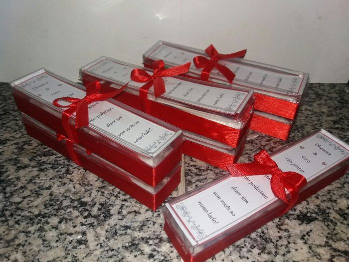 Convites padrinhos #euquefiz - 2