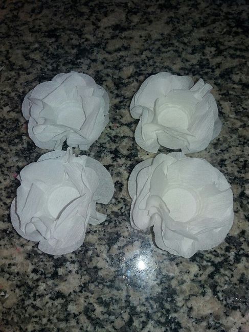Forminhas de flores em papel #eufiz - 5