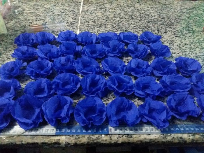 Forminhas de flores em papel #eufiz - 10