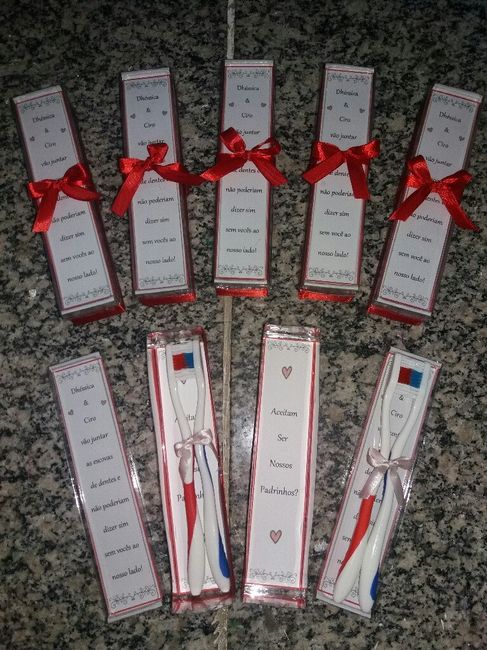 Lembranças das madrinhas # vemopinar - 1