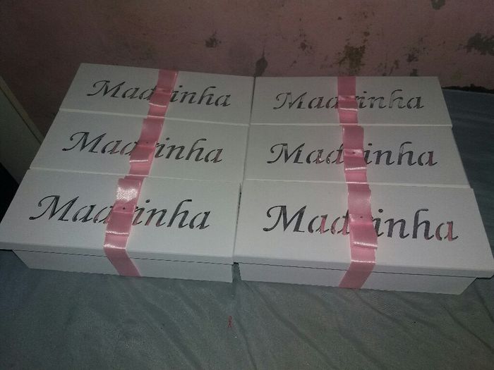 Lembranças dos padrinhos finalizadas - 4