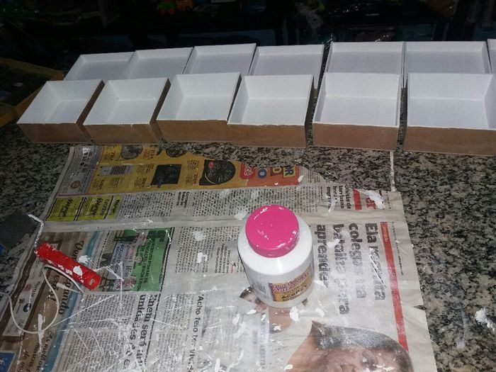 E continuo nas produções... - 2