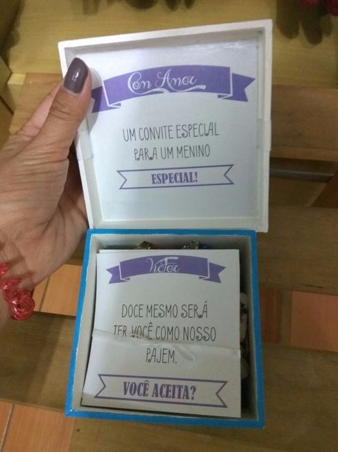 Convite Pajem