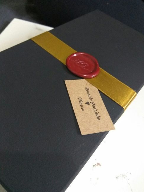 Lembrancinha para os padrinhos