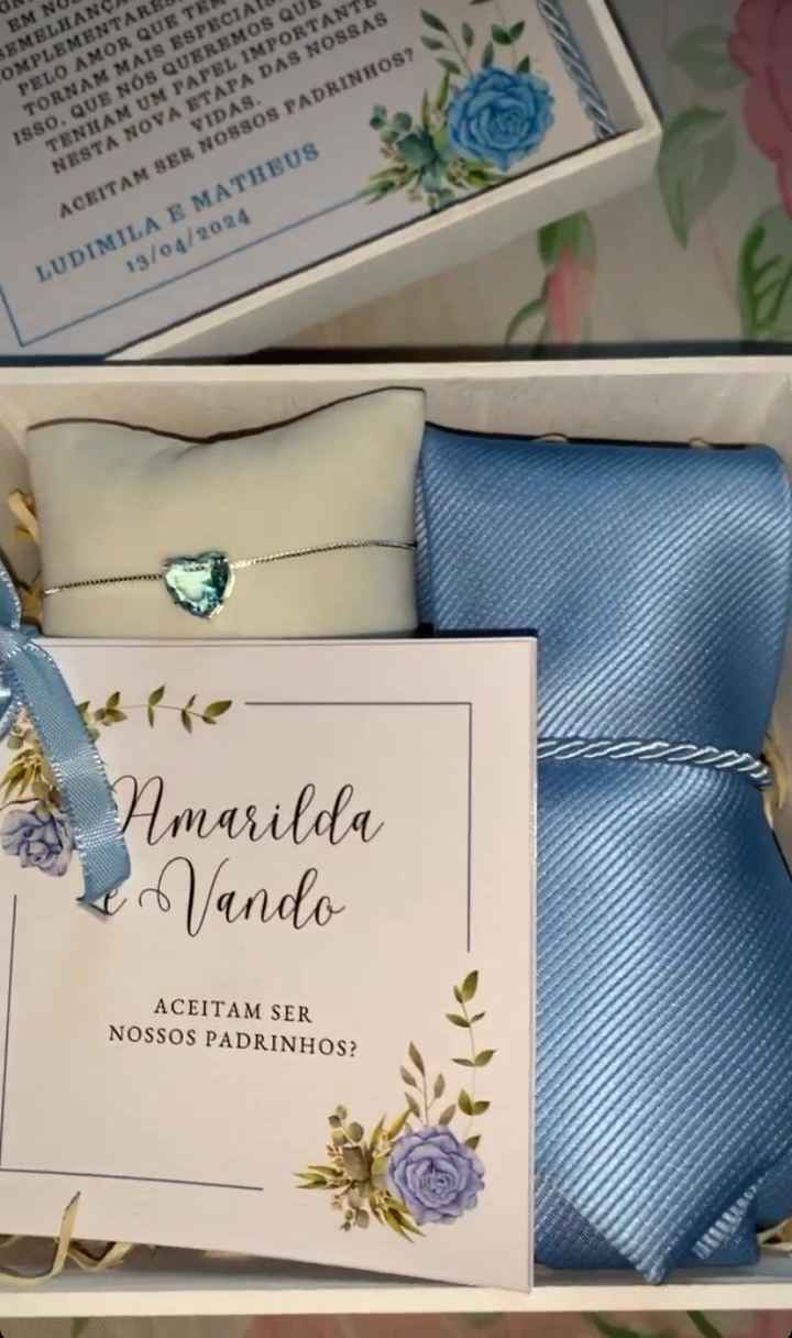 Caixa de padrinhos (paleta Azul serenity) - 3