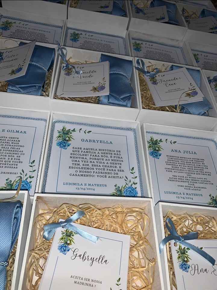 Caixa de padrinhos (paleta Azul serenity) - 7