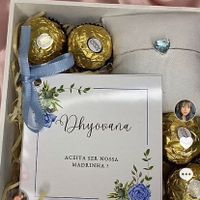 Caixa de padrinhos (paleta Azul serenity) - 1