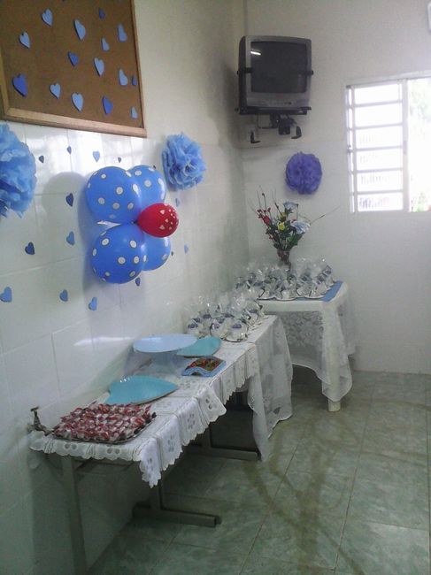 Mesa das lembrancas