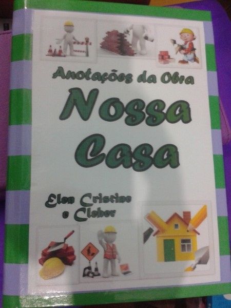 Capa Nosso Caderno da Obra