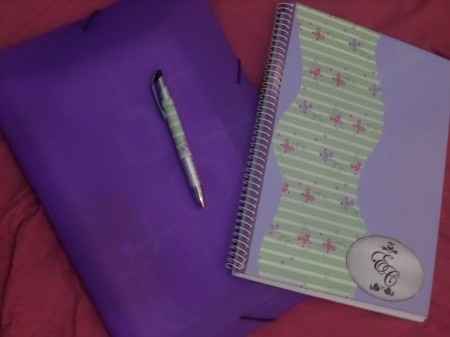 Meu caderno!