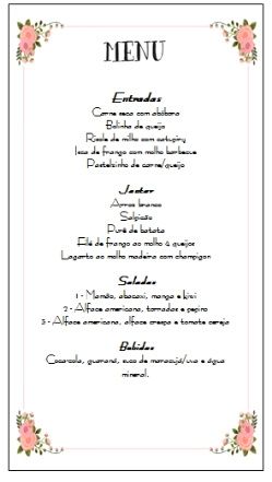 Menu...