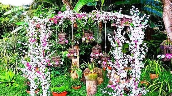 Arco de flores