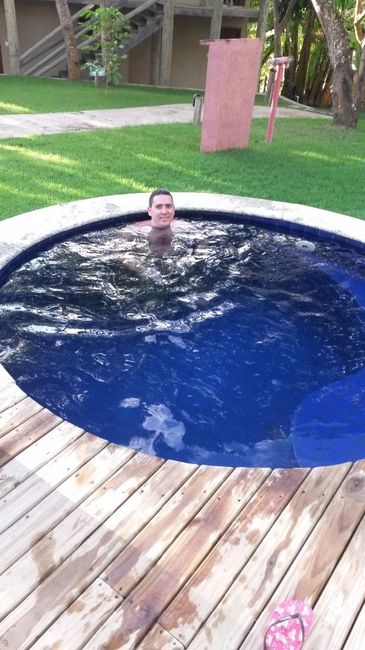 Jacuzzi do nosso quarto