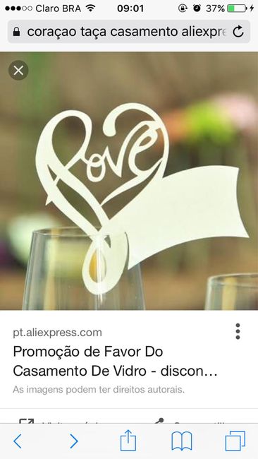 Idéia , decoraçao na taça - 1