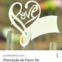 Idéia , decoraçao na taça - 1