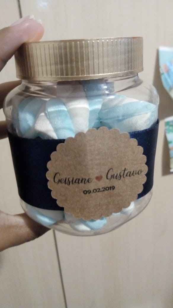 Pote diy com Marshmallow Pajens: