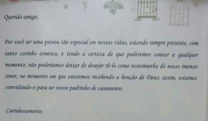 Meus convites para os compadres (meu diy ) - 1