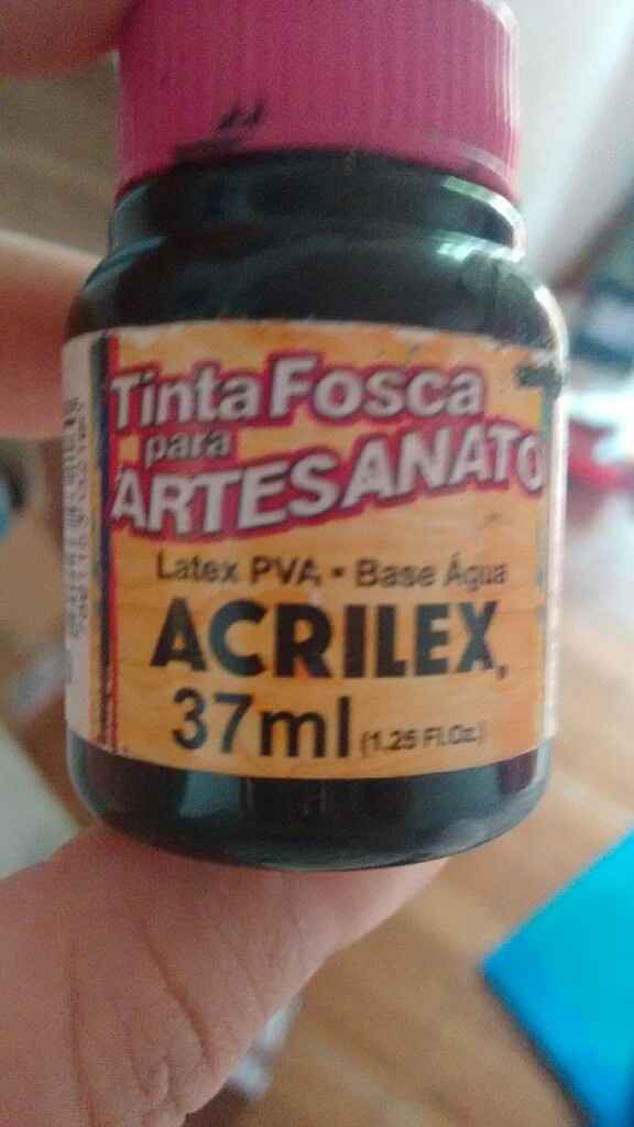 Tinta e Verniz para as Caixinhas mdf #ajuda - 1