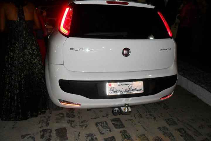 Placa do carro