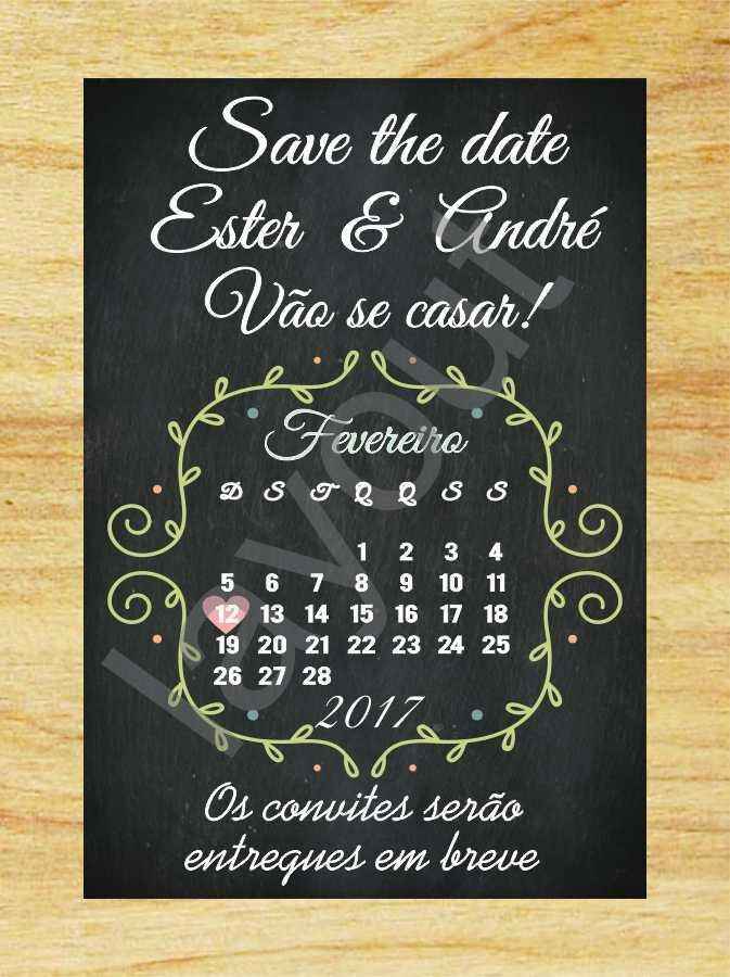 Meu save the date - 1