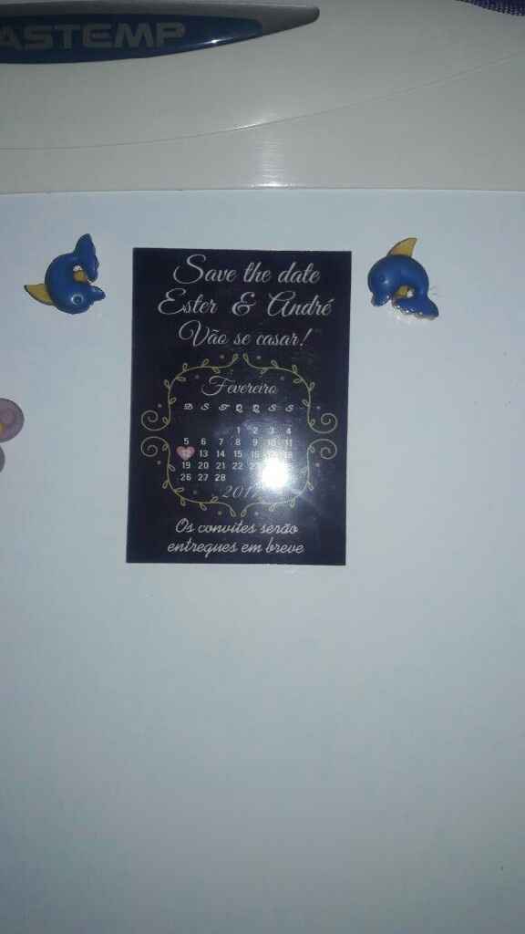Meu save the date - 3