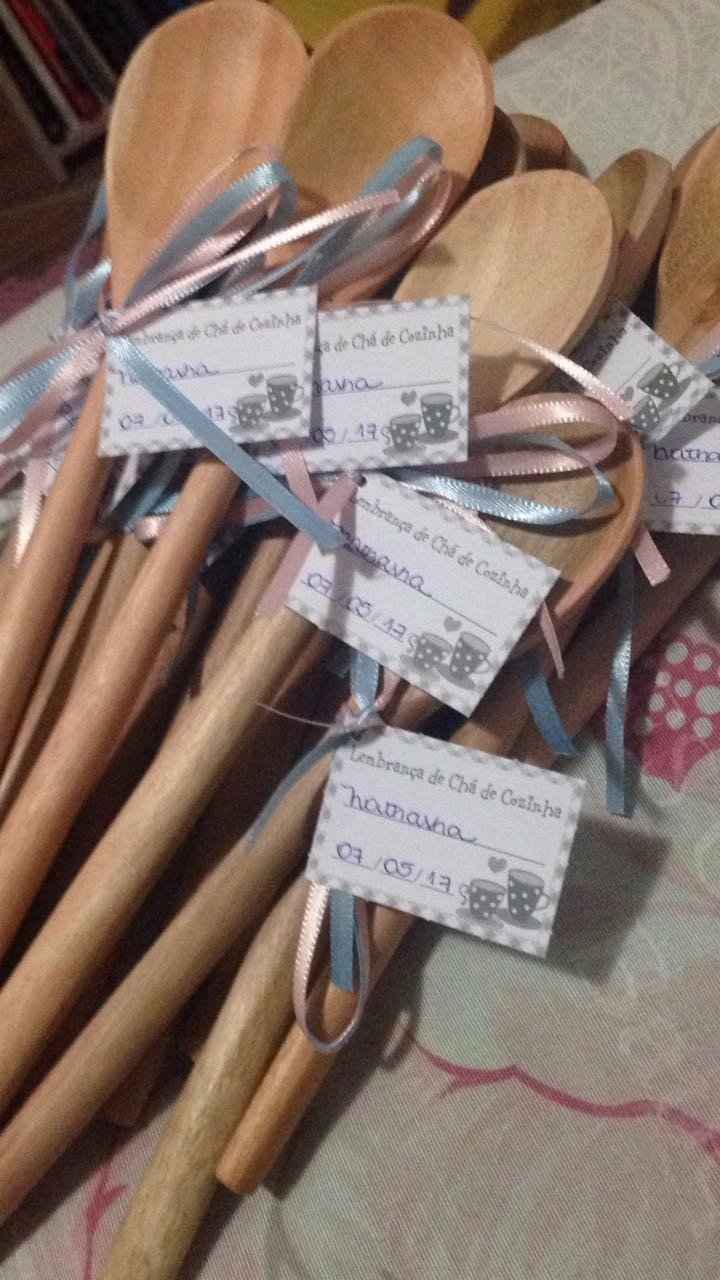 Lembrancinha do chá de cozinha!