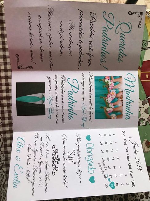  Convites de casamento - 2