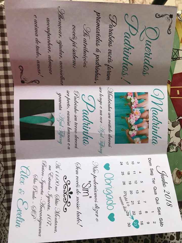  Convites de casamento - 2