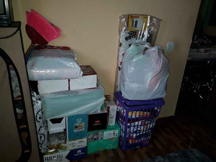 Organizando tudo / 8 dias para dia c . - 1