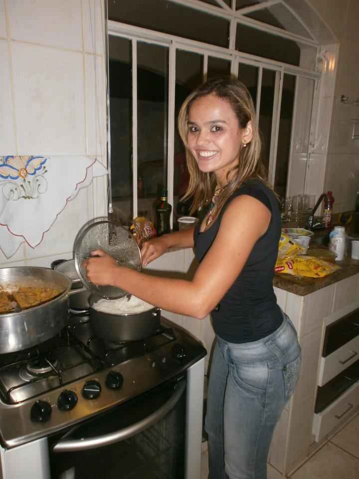 mostrando os meus dotes culinários 