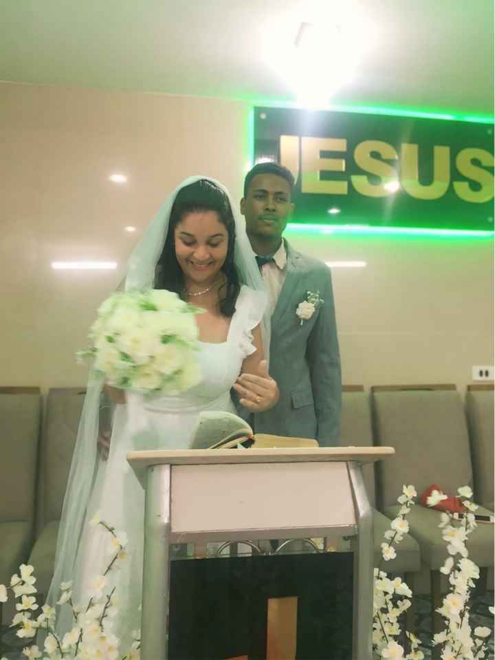 Casei no religioso 😍❤️ - 2