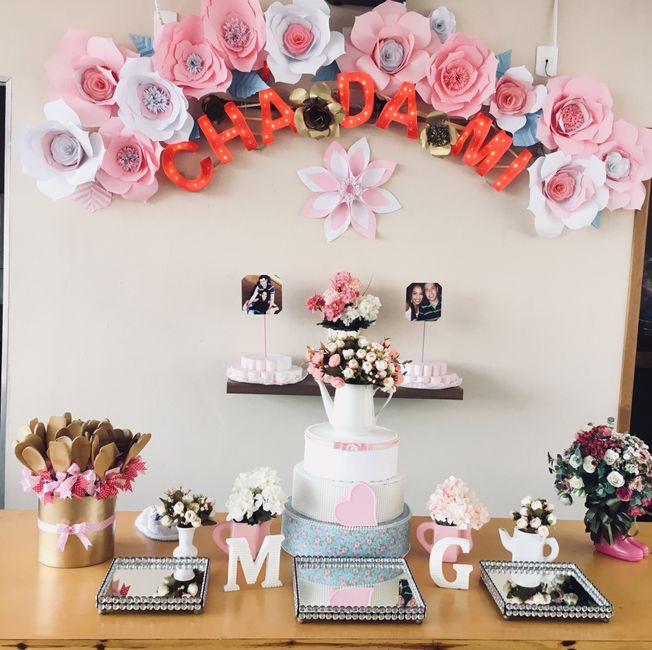 Decoração chá bar #diy - 1