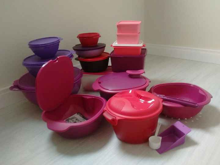 Enxoval tupperware! - vem ver noivinhas - 1