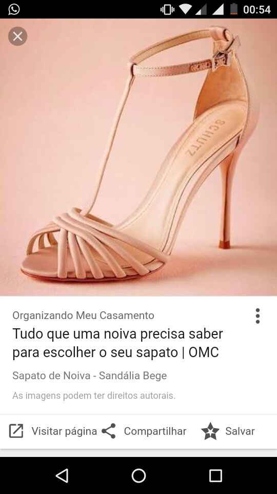 Que cor será seu sapato? - 1