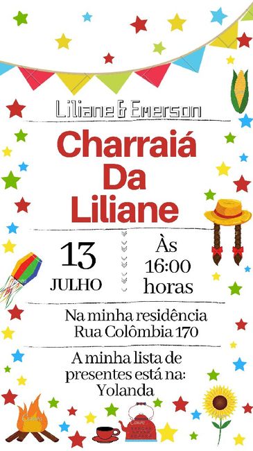 Convite do Charraiá. - 3
