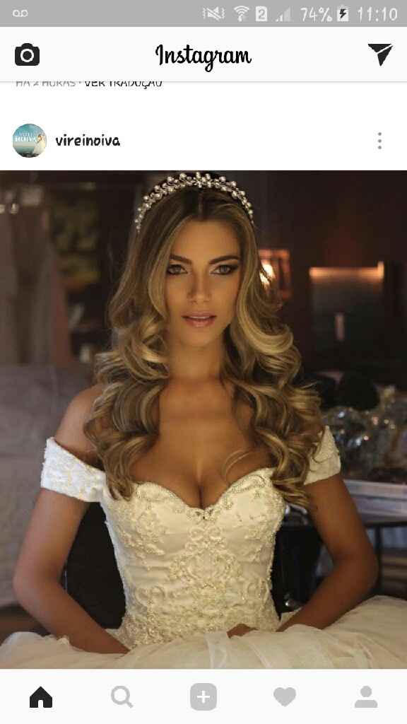 Qual será o tipo do penteado? - 1